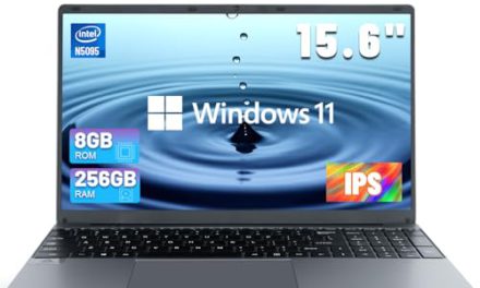 Powerful Maypug Laptop with Windows 11, 8GB RAM, 256GB ROM