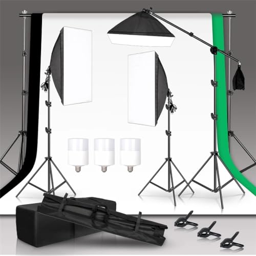 Capture Stunning Photos with LLLY Studio Kit & Vibrant Green Backdrops