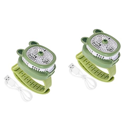 Powerful Portable Watch Fan for Kids: Chargeable, Compact & Stylish