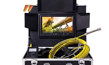 Discover the Ultimate Pipe Inspection Camera for Industrial Endoscope – IP68 Waterproof, 9″ Monitor & 8GB DVR!