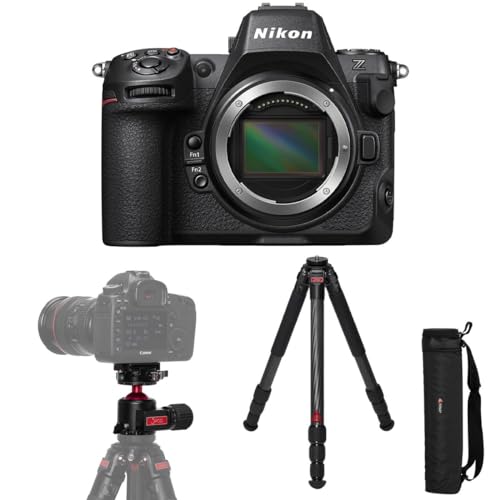 Capture the Ultimate Shot: Nikon Z8 Mirrorless Camera with Everest T3 Tripod and H2 Ball Head