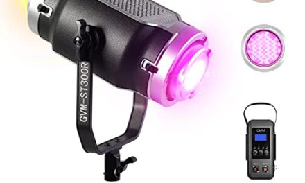 Powerful GVM RGB Studio Light – Capture Perfect Shots!