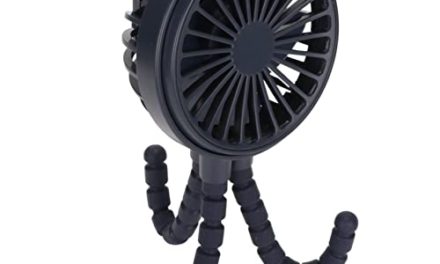 Portable 360° Fan: Stroller Must-Have