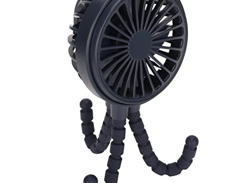 Portable 360° Fan: Stroller Must-Have