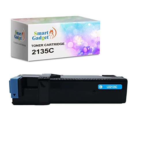 Revive Your Prints: SGTONER Dell 2135cn 2135 Compatible Toner – Vibrant Cyan, 1-Pack