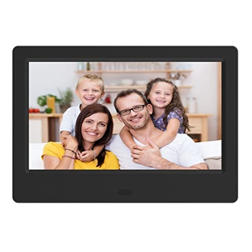 Enhance Your Memories: Vibrant 7″ HD Digital Frame with Music & Video