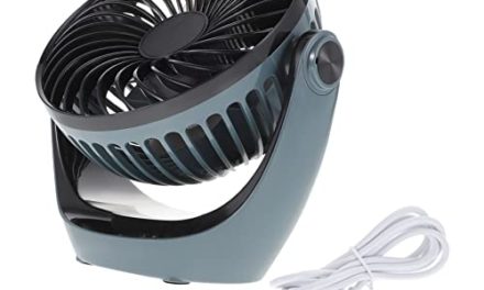 Powerful USB Rechargeable Desktop Fan for Office and Bedroom