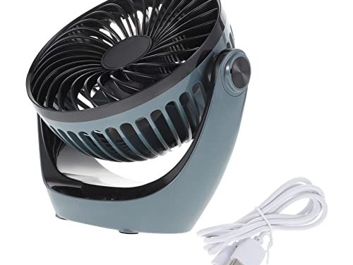 Powerful USB Rechargeable Desktop Fan for Office and Bedroom