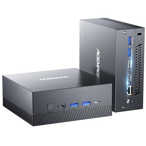 Powerful ACEMAGIC Mini PC: Fast Intel i5-11320H, 16GB RAM, 512GB SSD, 4K Support, WiFi 6