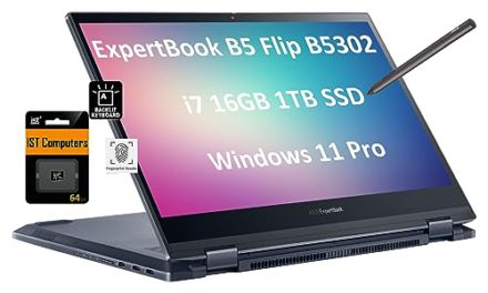 Powerful ASUS ExpertBook B5 Flip: Ultimate 2-in-1 Business Laptop