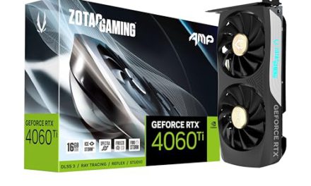 Powerful Gaming Graphics Card: ZOTAC RTX 4060 Ti AMP – Unleash Your Gaming Potential!