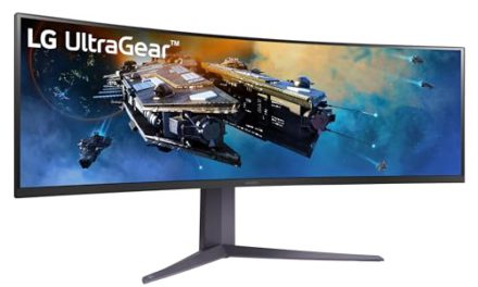 Immerse in the Thrills: LG Ultragear™ 45″ Curved Gaming Monitor!