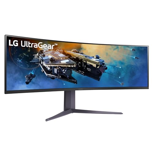 Immerse in the Thrills: LG Ultragear™ 45″ Curved Gaming Monitor!