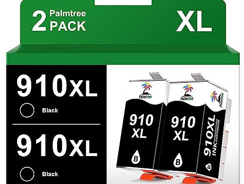 Boost Print Quality! 910XL Black Ink for HP Printers