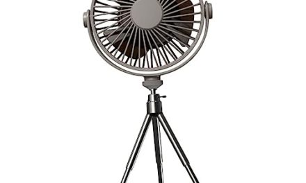 Powerful Portable Desk Fan with Tripod Stand