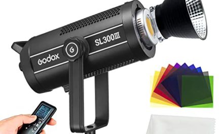 Powerful Godox SL-300III LED Video Light: Perfect for Newborn Photography, Portrait, and Video Filming