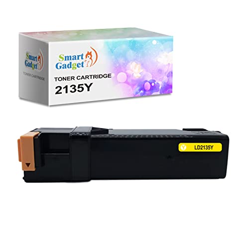 Boost Print Quality! Dell 2135cn Toner: Vibrant Yellow, 1-Pack