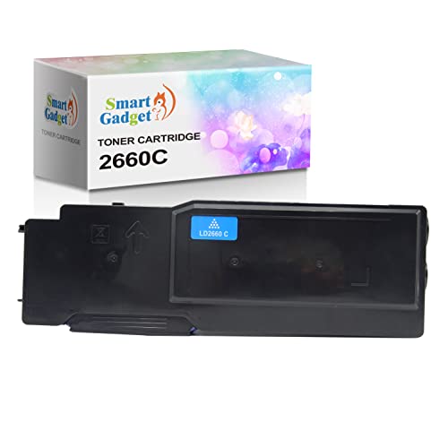 Revitalize Prints: SGTONER Cyan 2660 Toner for Dell C2660dn Printer