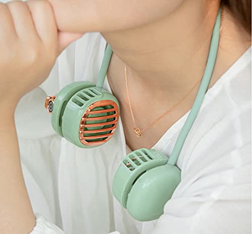 Stay Cool Anywhere with Hands-Free Neck Fan