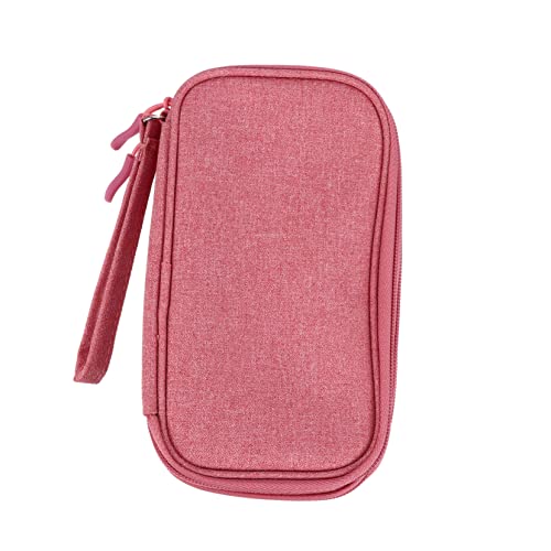 Storage Bag with Hard Drive, Cable, Earphone Holder – Travel Essential