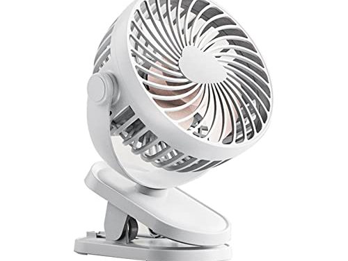 Powerful Clip-on USB Fan: Stay Cool Anywhere