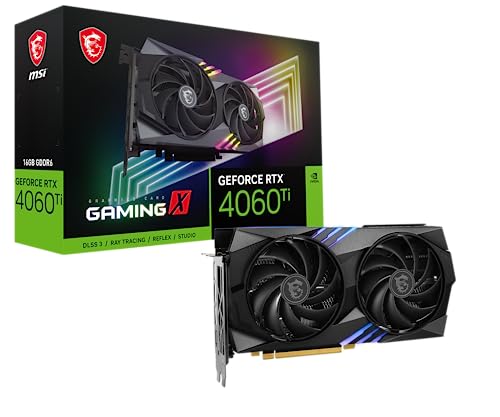 Powerful Gaming Graphics Card: MSI GeForce RTX 4060 Ti with Ada Lovelace Architecture