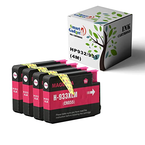 Boost Officejet Printer Performance with SGINK Magenta Cartridges | 4-Pack