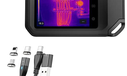 Powerful Charging Cable for FLIR C5: BoxWave MagnetoSnap PD