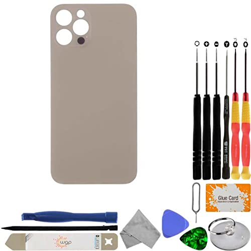 Revamp your iPhone 12 Pro (Gold) with Tool Kit & Sleek Back Glass