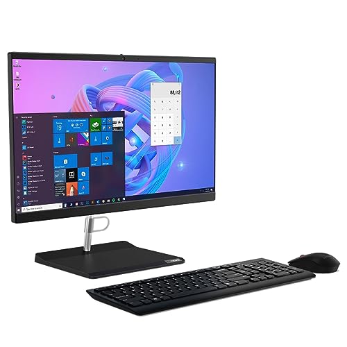 Powerful Lenovo All-in-One Desktop with FHD Display, Lightning Fast SSD, Intel Core i3, and Windows 11 Pro