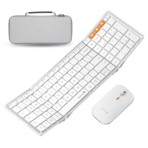 Portable Foldable Keyboard & Mouse Combo: Perfect for Business & Travel