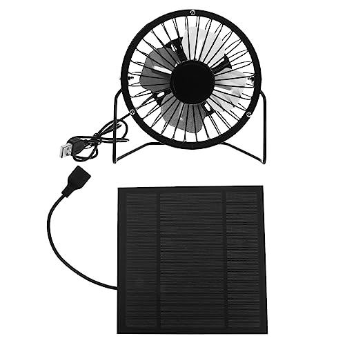 Powerful Solar Fan: Amosfun Shed Exhaust – Charge, Cool, and Adjust!