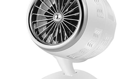 Stay Cool Anywhere: Portable USB Desk Fan – Rechargeable, Powerful, and Personal!
