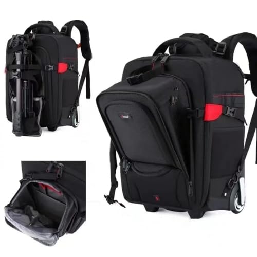 Waterproof DSLR Carry-on Case with Trolley