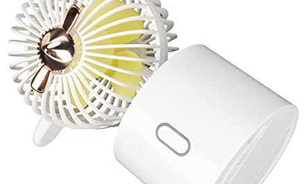 Powerful Portable USB Fan: Whisper-Quiet Airflow for Home, Office, and Outdoors