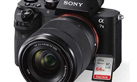 Sony Alpha a7II Camera Bundle: Capture Memories with Lens and SD Card