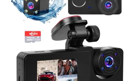 Capture Every Detail: Full HD Dash Cam with Wide Angle Lens, G-Sensor, and Night Vision