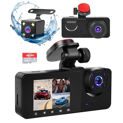 Capture Every Detail: Full HD Dash Cam with Wide Angle Lens, G-Sensor, and Night Vision