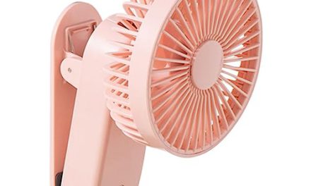 Compact and Powerful: Mini Electric Fan for Office, Travel, and More!