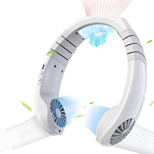 Stay Cool on the Go: Rechargeable Neck Fans