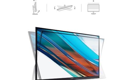 Immersive Acer SH242Y: Ultra-Thin FHD Monitor with FreeSync, 100Hz Refresh Rate, Adjustable Stand, and Built-in Speakers