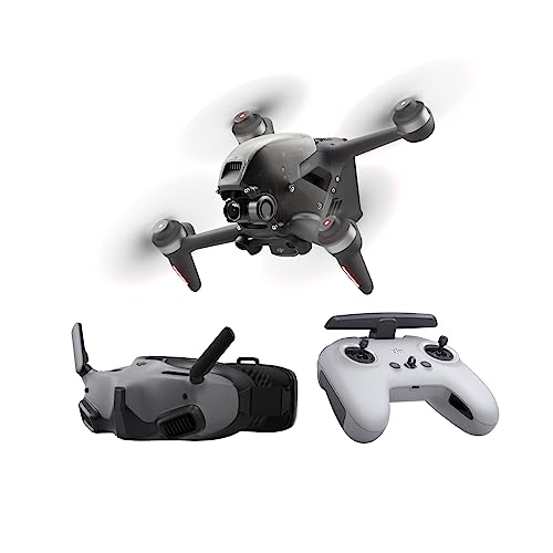 Experience Immersive DJI FPV Explorer Combo, 4K/60fps Super-Wide FOV, HD Video Transmission, Emergency Brake, First-Person View Drone