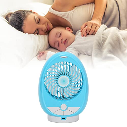 Powerful Portable USB Bluetooth Desk Fan for Office and Outdoor Use