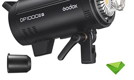 Powerful Studio Flash: Godox DP1000III-V with Lightning Fast Recycle Time and Stunning Flash Duration