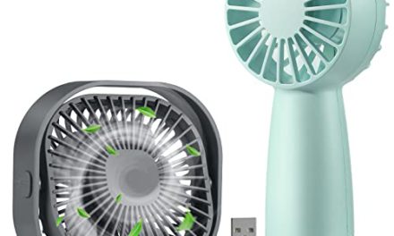Compact USB Fan: Portable, Powerful, and Silent