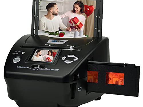 Convert Memories to Digital: High-Resolution 16MP Film & Photo Scanner