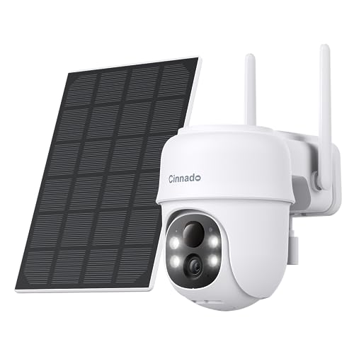 Powerful Solar/Battery Outdoor Security Cameras with Night Vision, 2-Way Audio, and Alexa/Google Home Compatibility