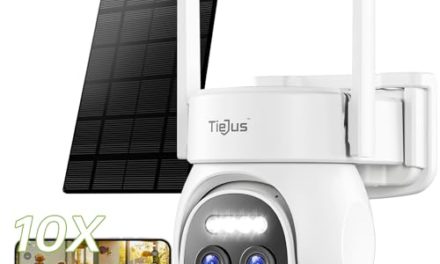 Enhance Home Security with Zoom & Solar PTZ Camera