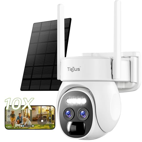 Enhance Home Security with Zoom & Solar PTZ Camera