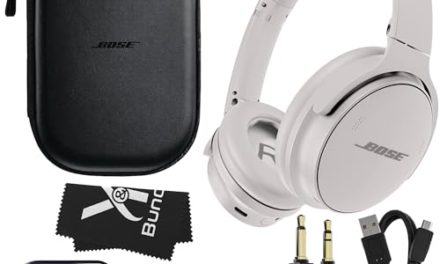 Upgrade to Bose QC45 Bundle – Fly in Peace with Bluetooth Wireless Noise Cancelling Headphones